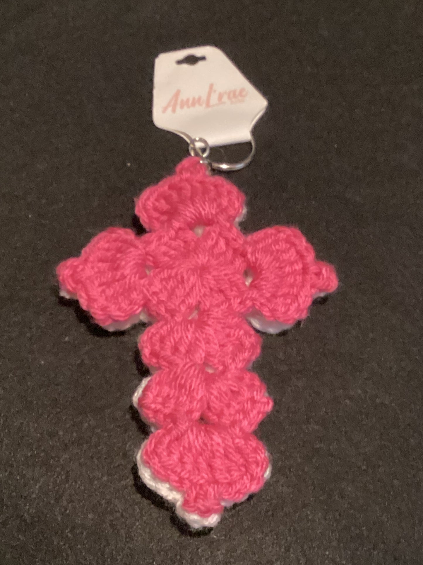 Crochet Crossbody Keychain