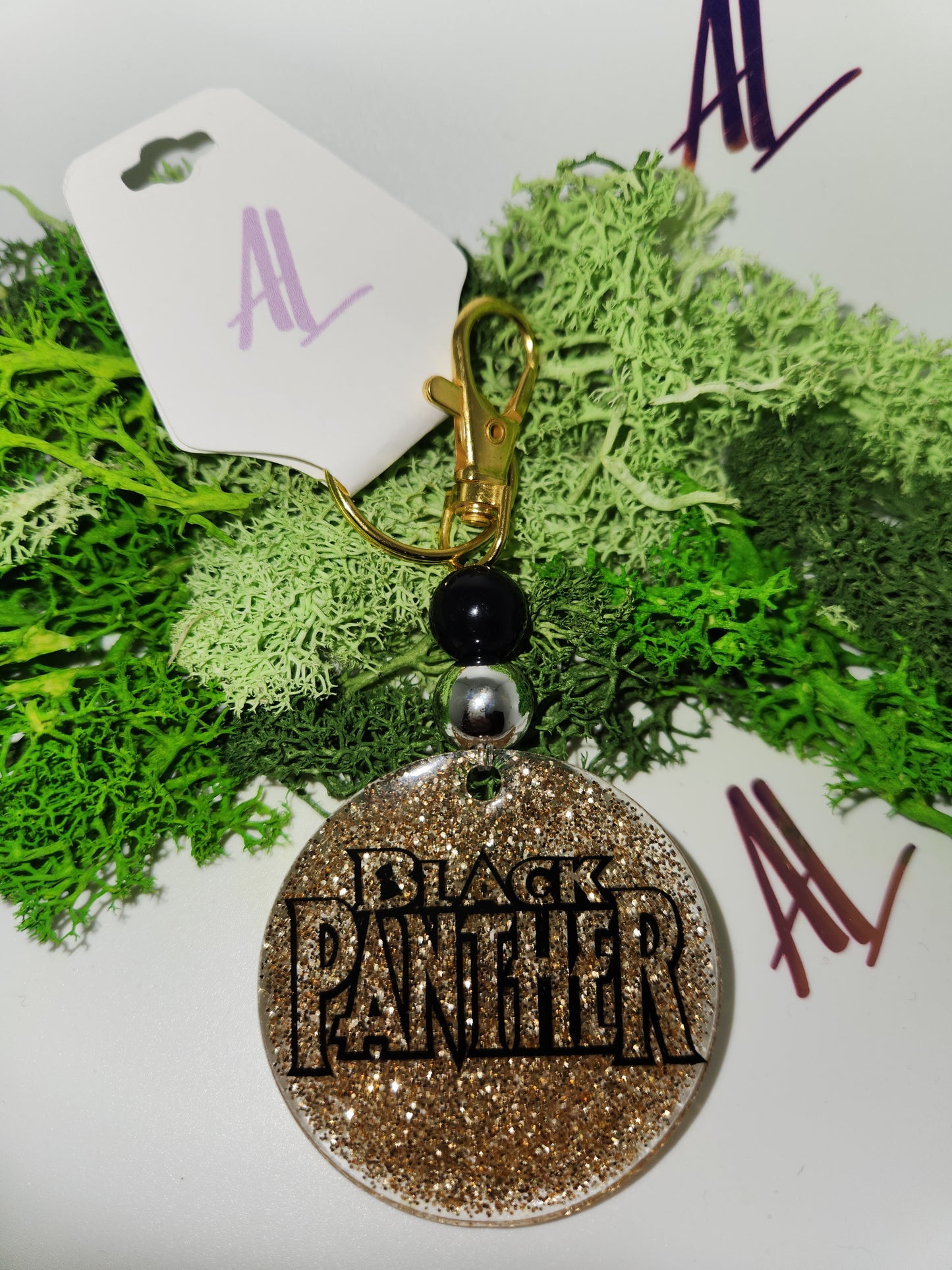 BLACK PANTHER KEYCHAIN