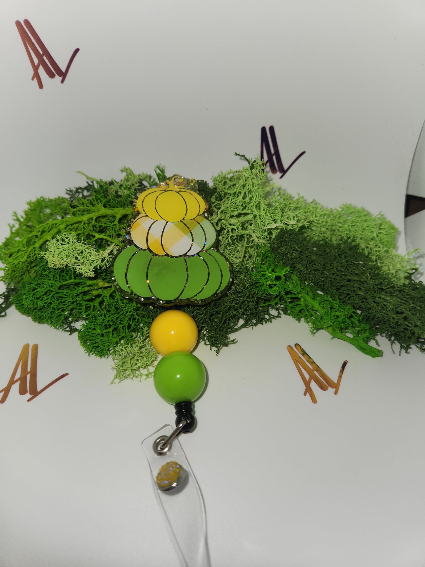 Stacked Pumpkins Badge Reels